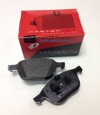 Колодки тормозные FORD C-MAX, FOCUS, MAZDA 3,5, VOLVO C70, S40, перед  108200 REMSA