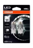 Лампа светодиодная W21W 3W 12V W3X16D LEDriving Premium (blister 2шт) (пр-во OSRAM)